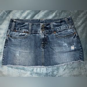 American Eagle Jean Mini Skirt